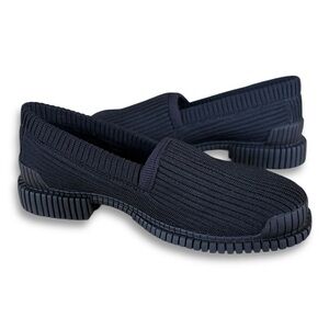 Camper Pix Black Textile Womens Loafers Sz 7